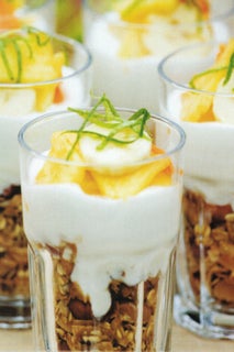 Tropical Lemon Grass And Lime Fruit Salad