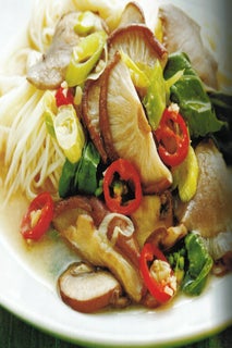 Mushrooms With Noodles