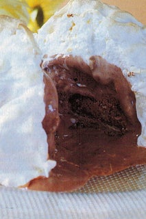 Chocolate And Hazelnut Praline Mini Bombe Alaskas