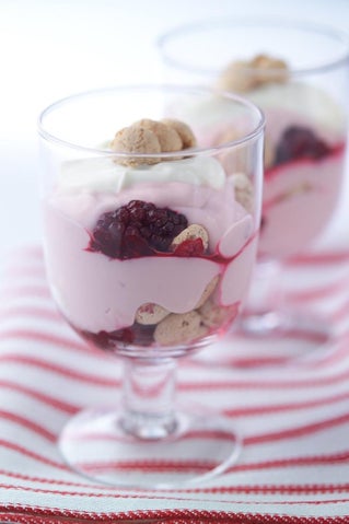 Boysenberry And Honey Yoghurt