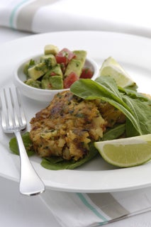Mexican Fish Cakes With Avocado Salsa