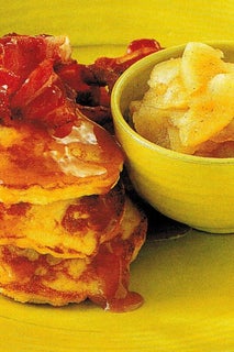 Potato Pancakes With Spiced Apple Sauce