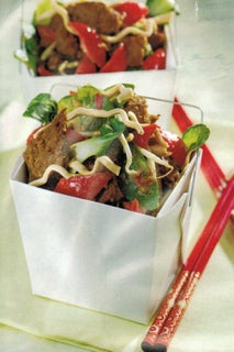Lamb Satay Stir Fry