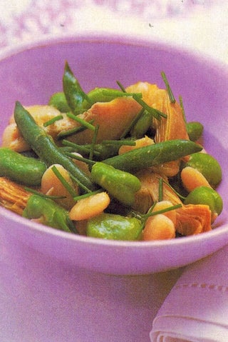 Summer three-bean salad