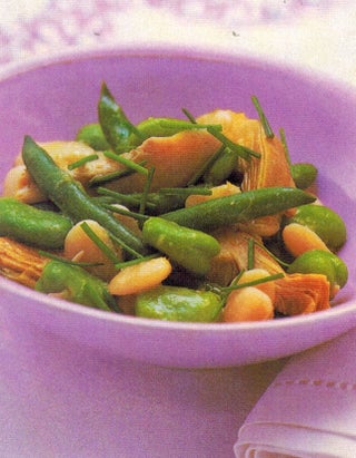 Summer three-bean salad