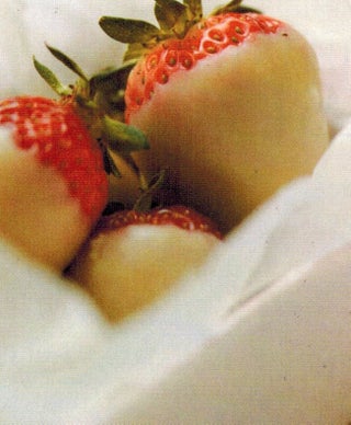 Strawberries Dipped In White Chocolate
