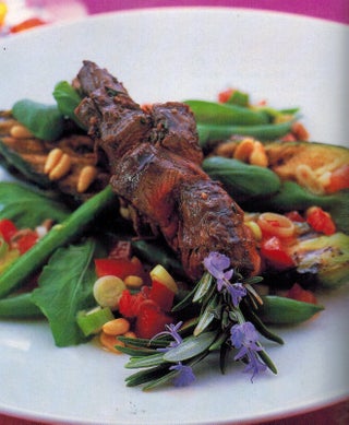 Rosemary And Red Wine Lamb Brochettes