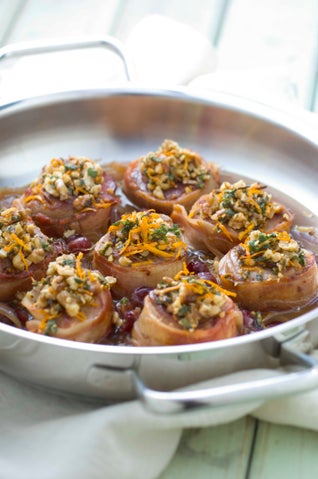 Pork Fillets With Cranberry Sauce