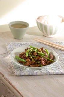 Stir Fried Lamb In A Plum Sauce