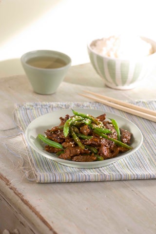 Stir Fried Lamb In A Plum Sauce