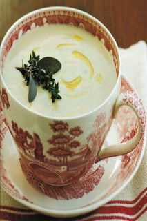 Roasted Jerusalem Artichoke Soup