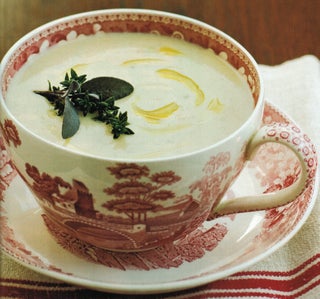 Roasted Jerusalem Artichoke Soup