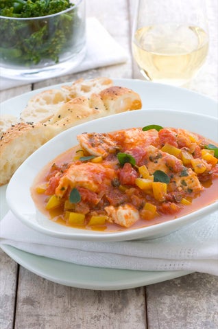 Fish Basquaise