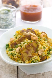 Spicy Pork Pilaf
