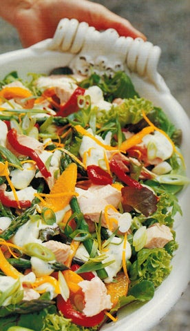 Salmon Salad With Creamy Tarragon Dressing