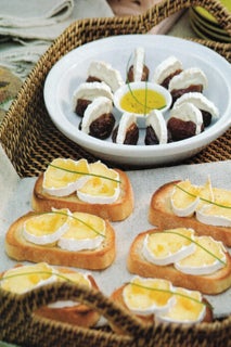 Goat’s Cheese Stuffed Fresh Dates