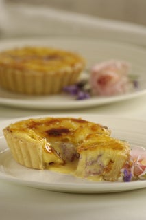 Raspberry Tarts With Lemon Creme Brulee
