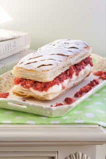 Strawberry And Cherry Mille-feuille