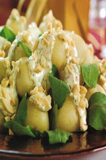 New Potatoes With Mint And Chilli Dressing