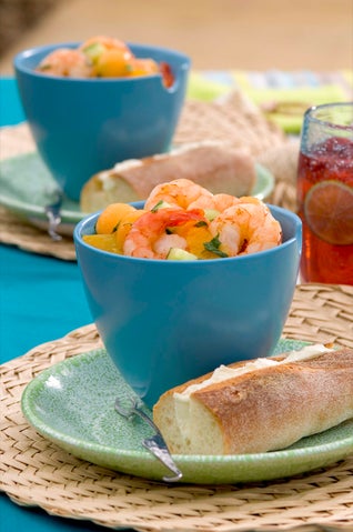 Prawn And Melon Salad