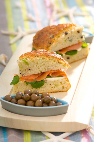 Onion And Olive Scones