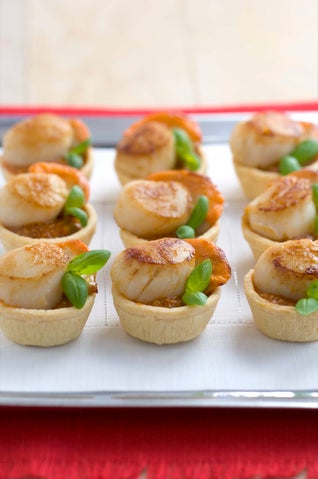 Easy Scallop Tartlets