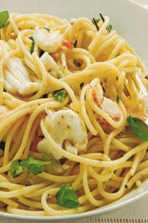 Pasta With Lobster And Basil