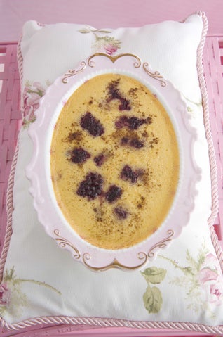 Boysenberry And Marscapone Gratin