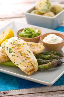 Chargrilled Dory Fillets With Lemon And Parsley