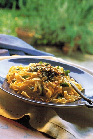 Fettucine with Pesto