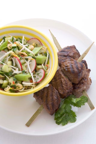 Thai Beef Kebabs