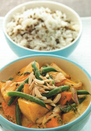 Caribbean-style Curried Vegetables With Rice