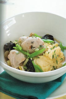 Thyme Baked Chicken With Prunes And Olives