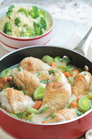 Chicken Drumsticks In Cider And Honey