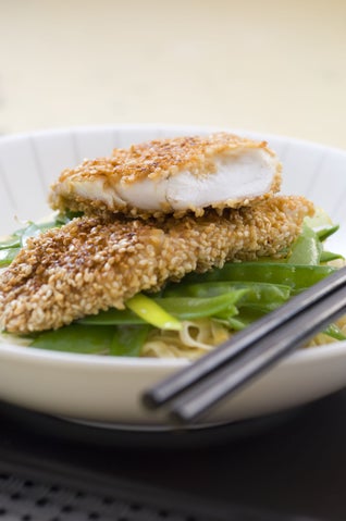 Teriyaki And Sesame Fish Fillets