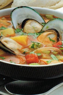 Sweet Potato And Mussel Chowder
