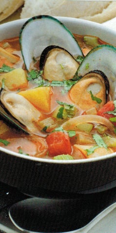 Sweet Potato And Mussel Chowder