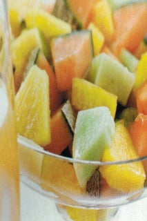 Tropical Fruit In Lemongrass Syrup
