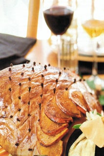 Balsamic Glaze And Grappa Glazed Ham
