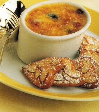 Gin And Berry Brulee