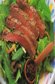 Skirt Steak Salad With Fig Tapenade