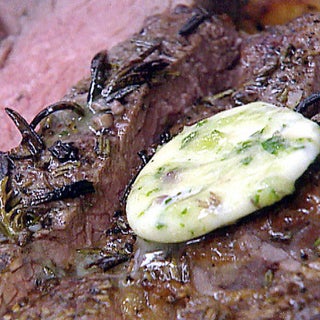 The perfect steak with tarragon butter