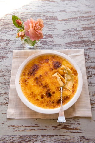 Lemon And Cinnamon Creme Brulee