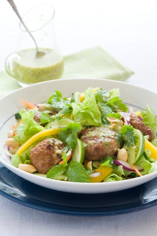 Spicy Thai pork salad