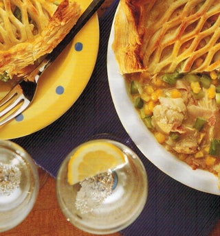 Quick Chicken And Ham Pie