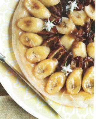 Banana and Date Upside-Down Tart