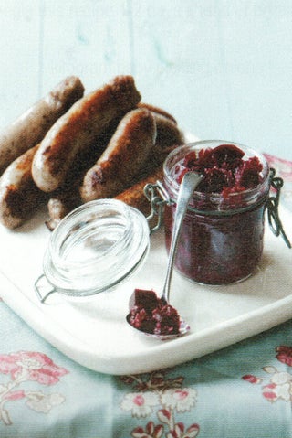 Brilliant red beetroot chutney