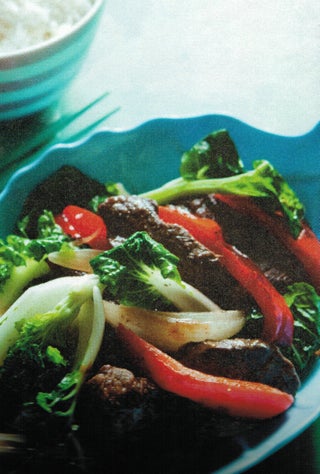 Satay Beef Stir-fry