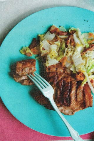 Nutmeg-braised peking cabbage