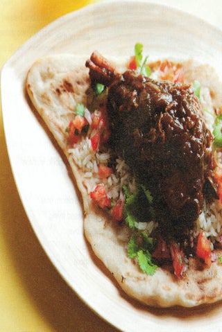 Classic Rogan Josh lamb shanks